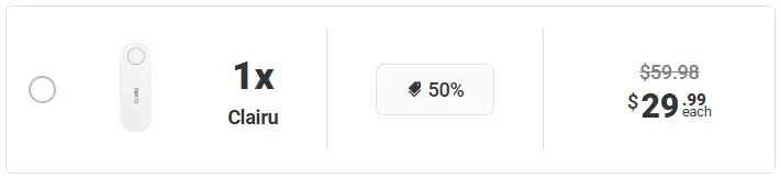 Clairu Air Purifier 16