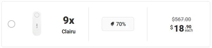 Clairu Air Purifier 12